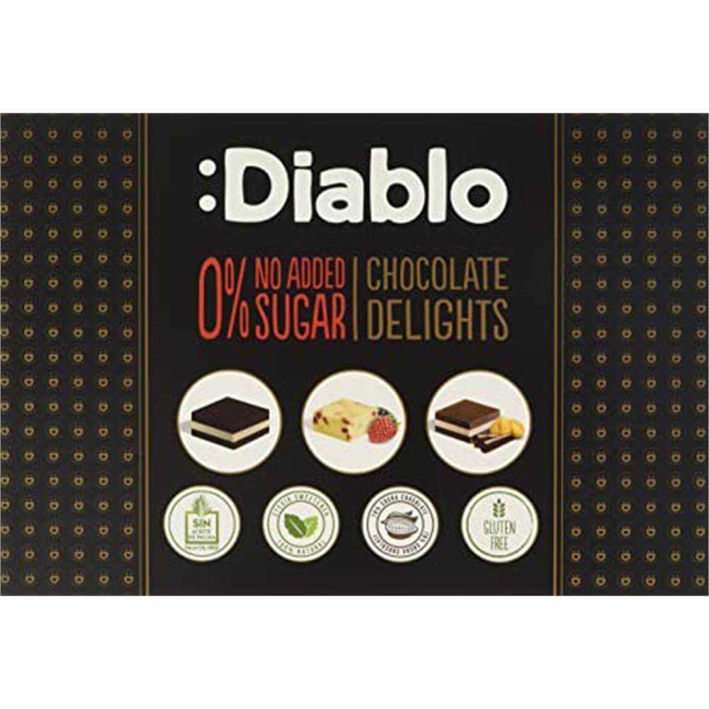 Diablo Sugar 0% No Added Sugar Chocolate Delights 115g